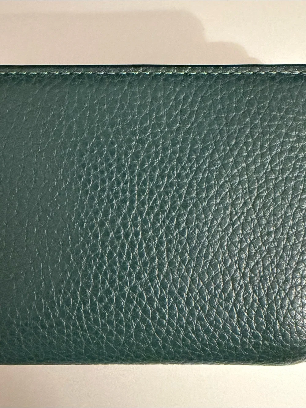 Coach Green Leather Wallet